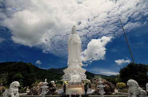 statue of the Goddess of Mercy Monkey Mountain