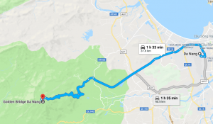 the golden bridge danang