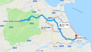 the golden bridge danang
